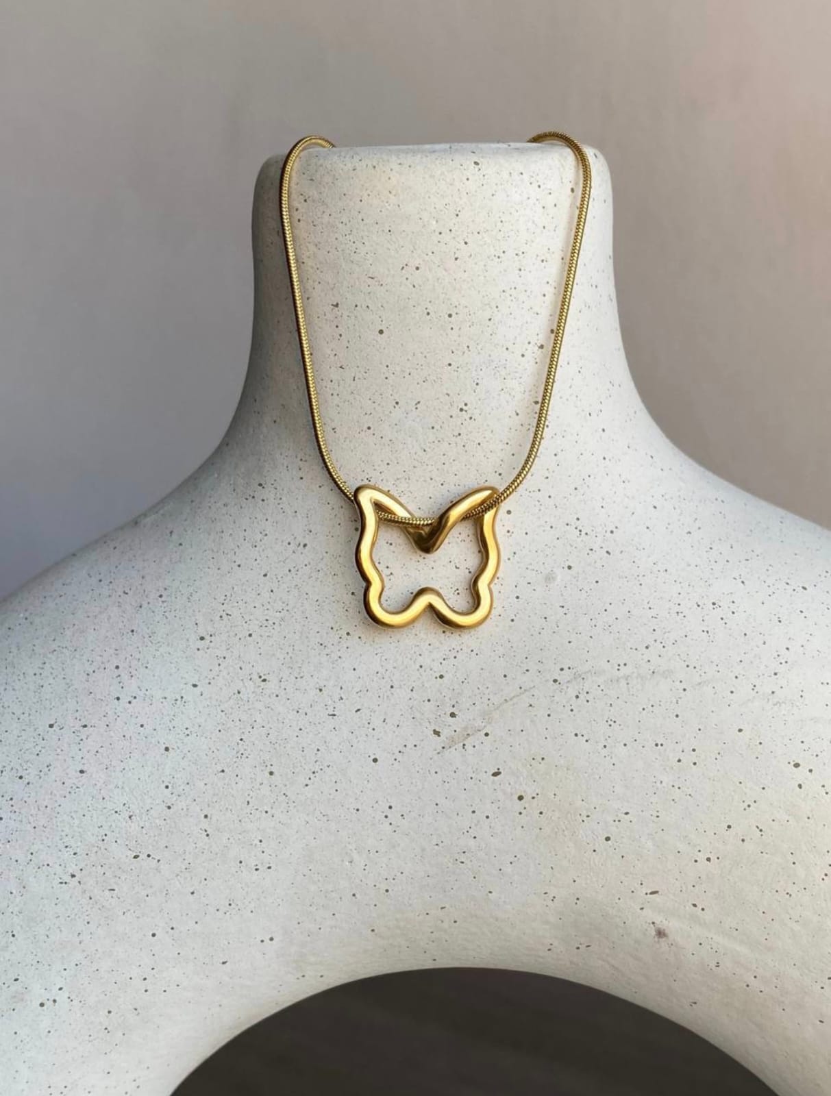Anti Tarnish Butterfly Pendant Necklace for Women & Girls | Anti-Tarnish Minimal Jewelry | Elegant Daily Wear Chain