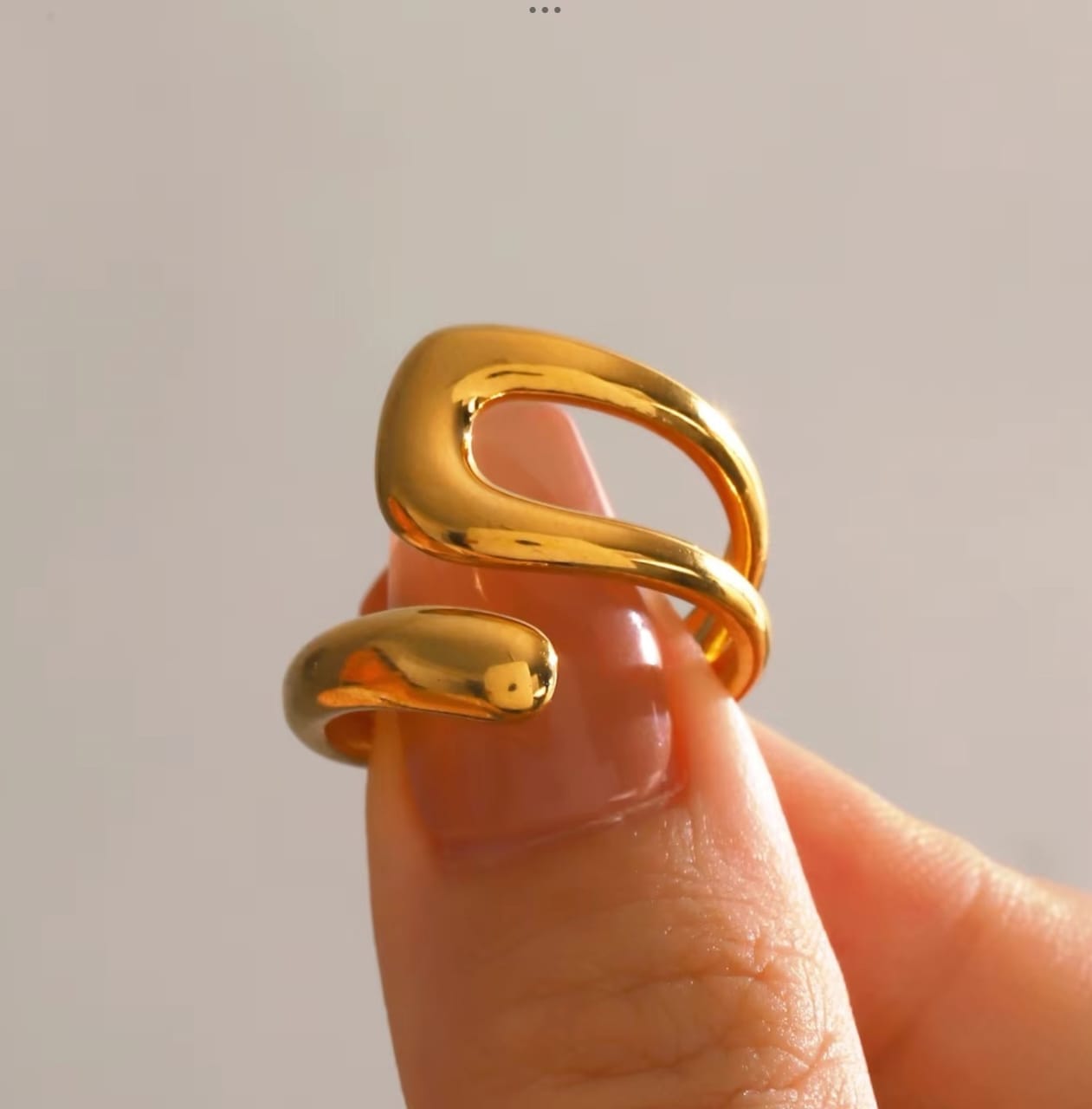 Anti Tarnish Cross opening Ring for Women & Girls