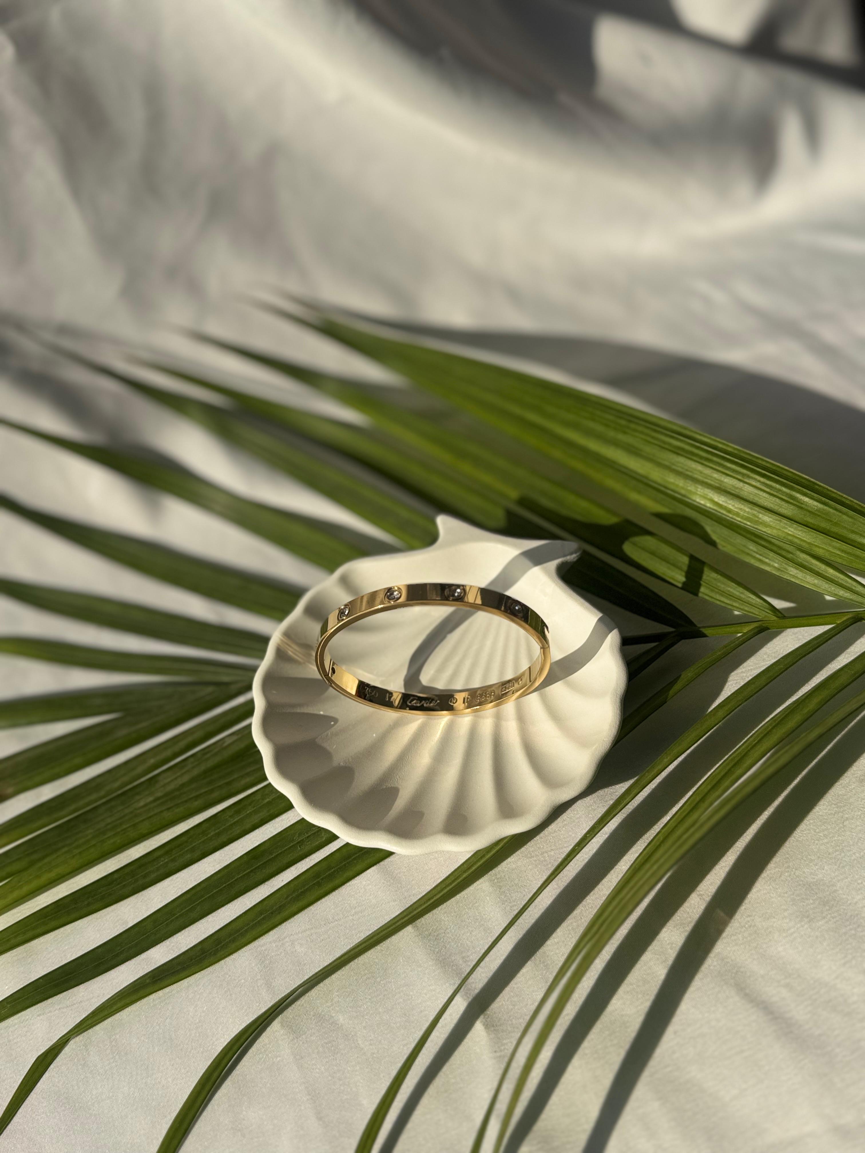 Diomand Accent Bangle, Anti Tarnish