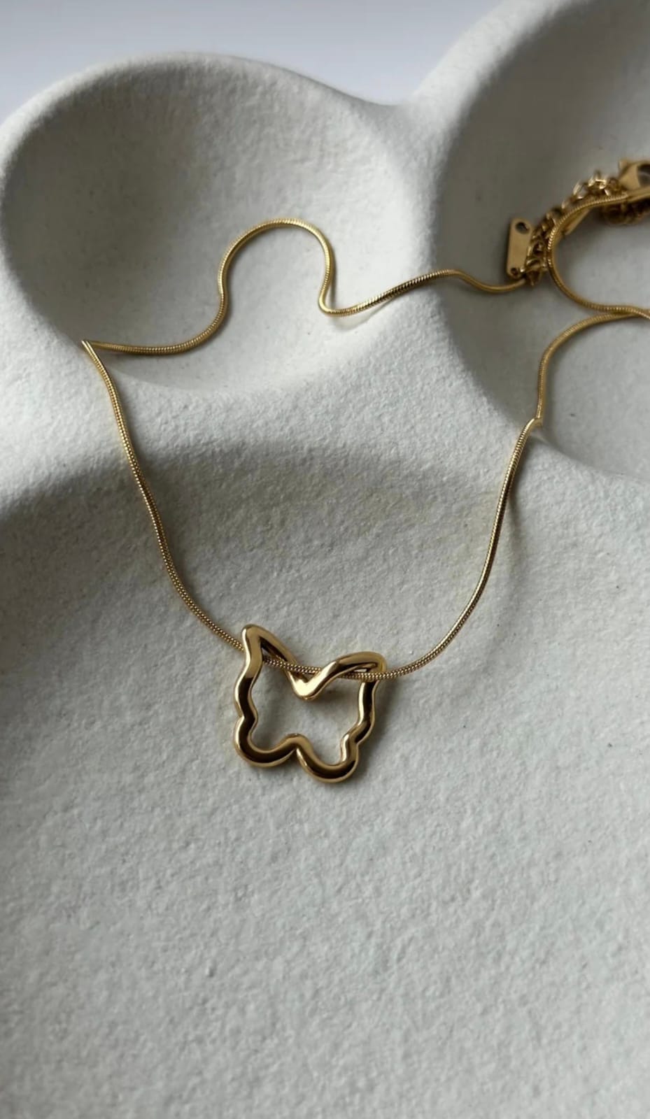 Anti Tarnish Butterfly Pendant Necklace for Women & Girls | Anti-Tarnish Minimal Jewelry | Elegant Daily Wear Chain